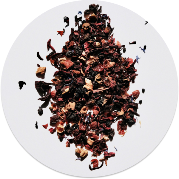 Ruusunmarja-kanelitee