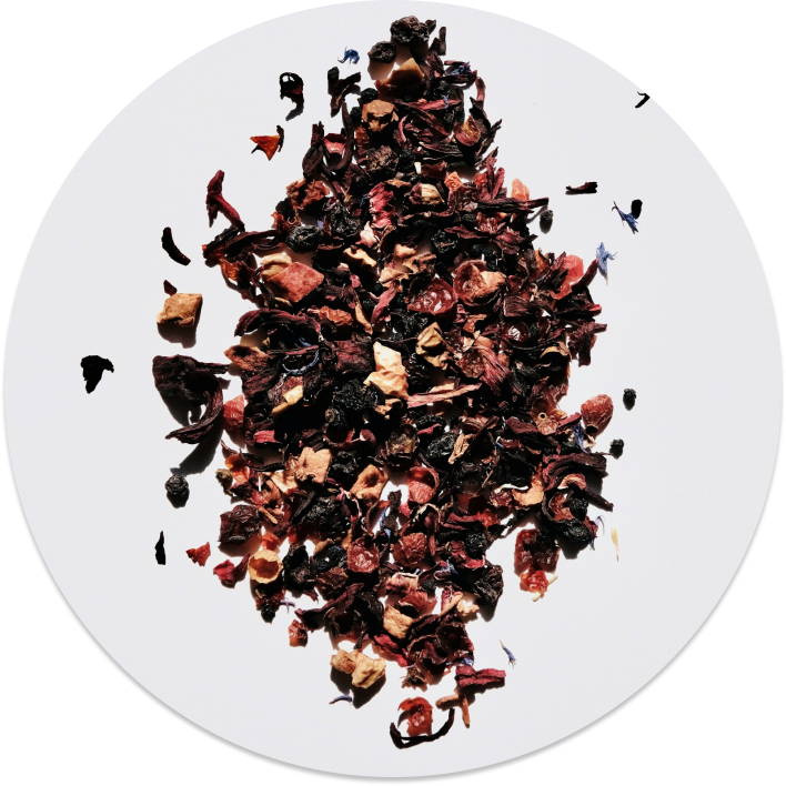 Ruusunmarja-kanelitee